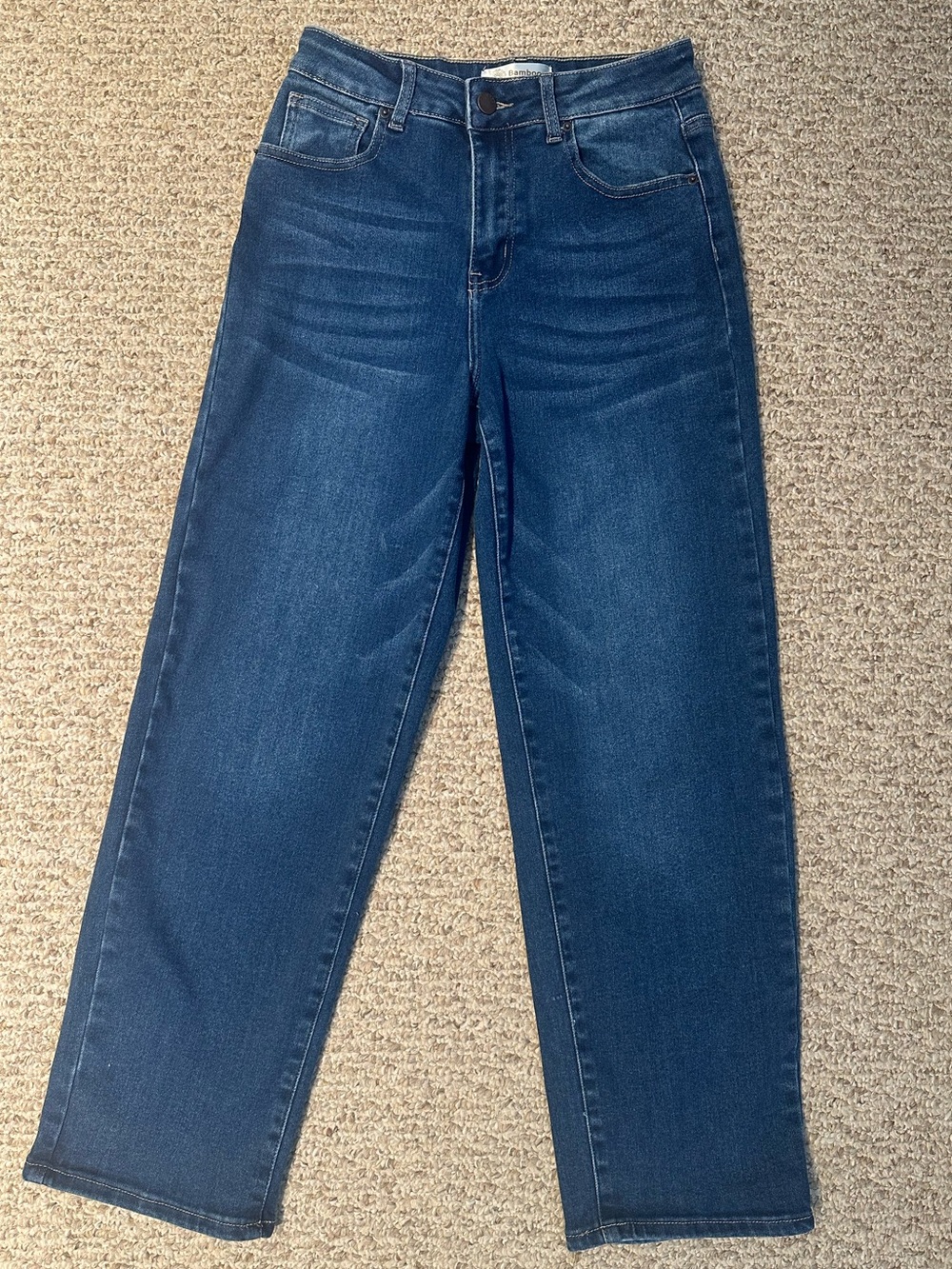 Dark Wide Leg High Waist Y2K Jeans